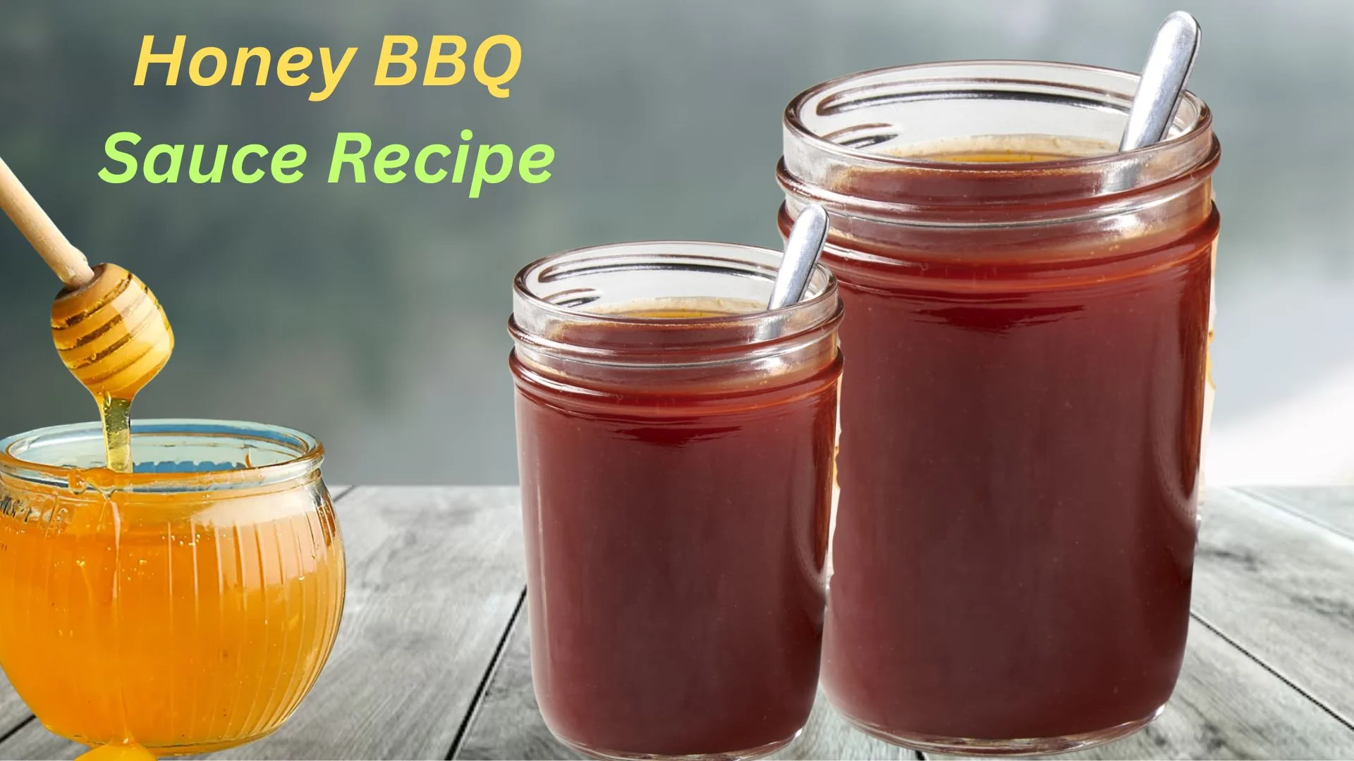 Honey BBQ Sauce Recipe